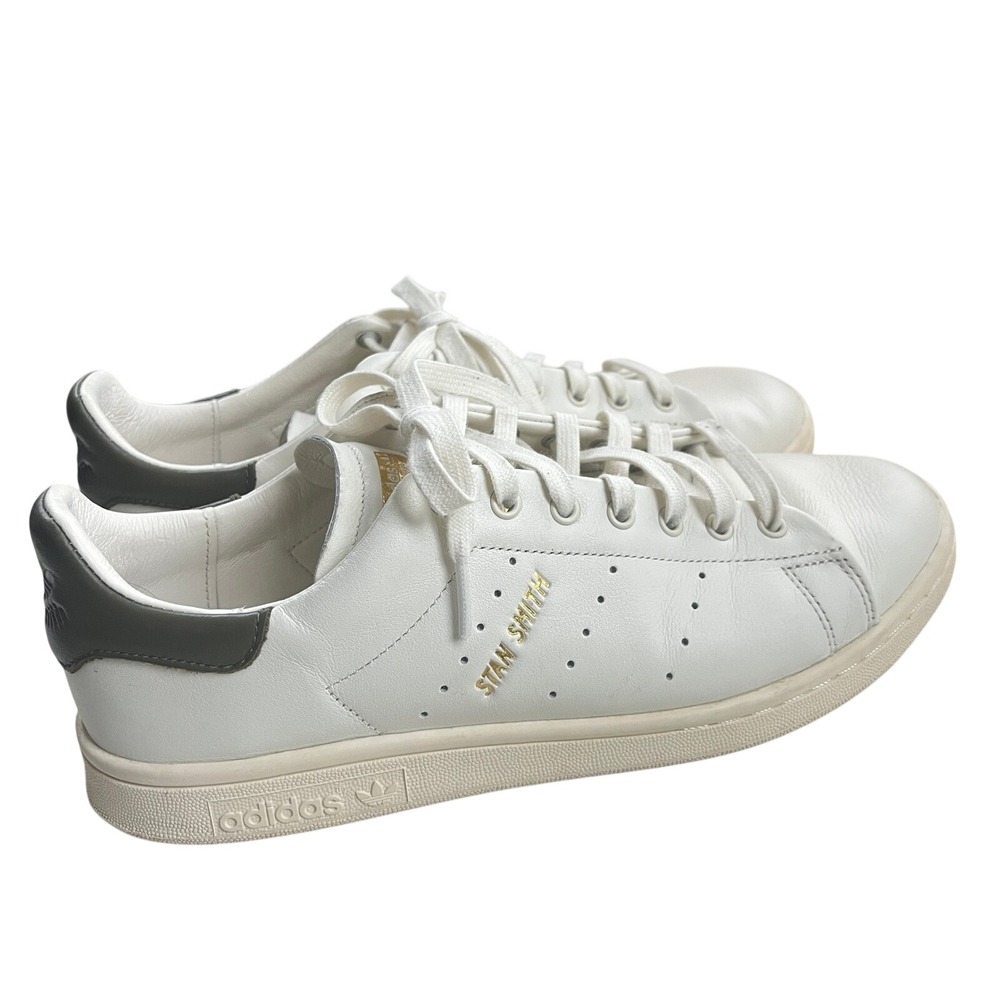 Adidas Men's Stan Smith Lux Sneakers Off White Olive Strata Sz 8